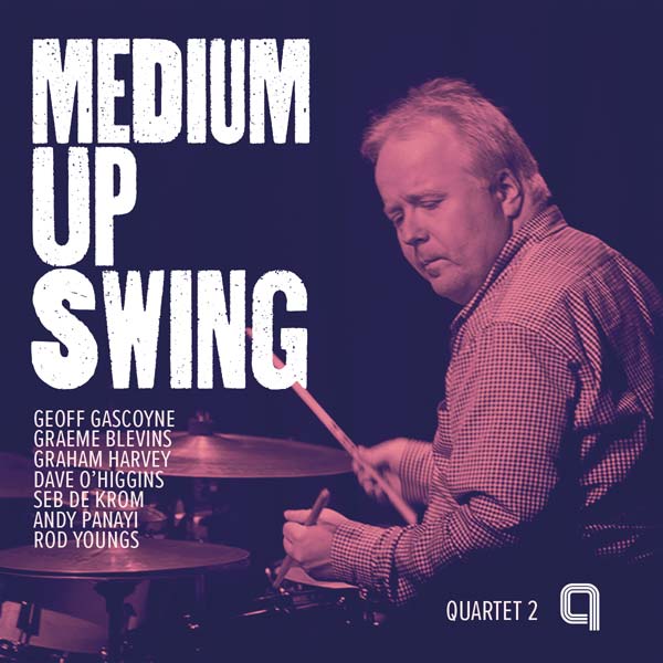 Medium Up Swing - Quartet 2 jazz standards play-along music app for iOS iPhone & iPad