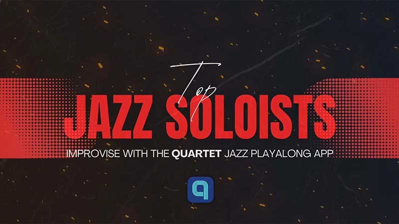 Graham Harvey (Piano) improvises to 'Autumn Leaves' (Miles version) with the Quartet jazz standards play-along app